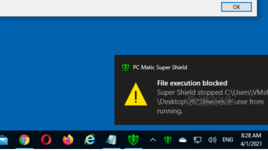 Solution for PC Matic Super Shield File Execution Blocked - My Geek Score