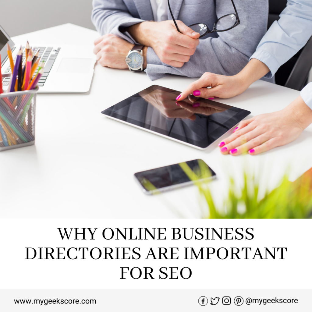 Why Online Business Directories Are Important For SEO - My Geek Score