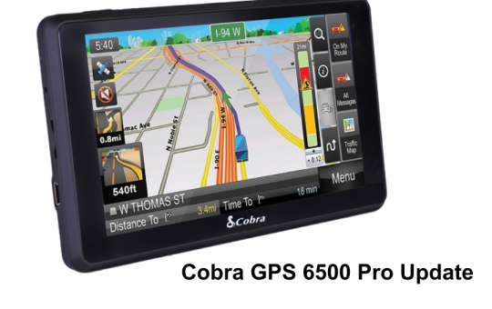 cobra gps 6500 pro update