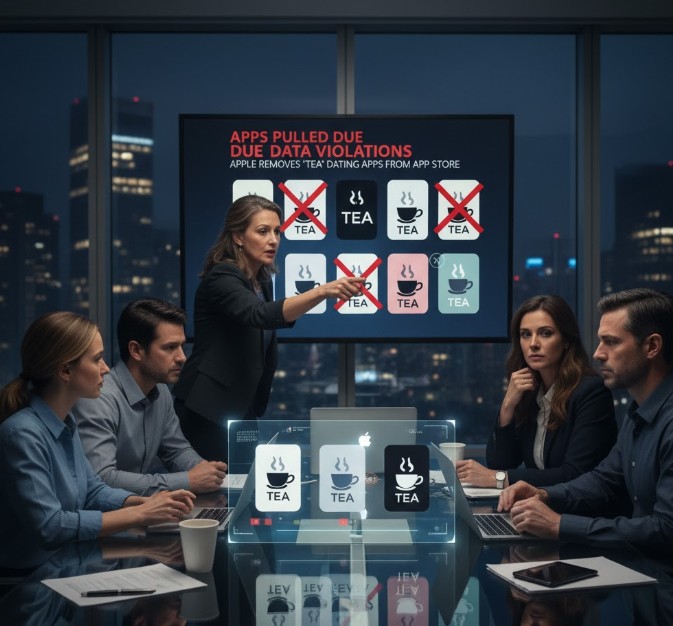 Apple Pulls Viral ‘Tea’ Dating Apps Over Privacy Violations