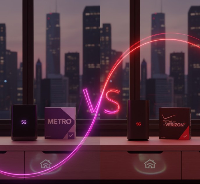 T-Mobile and Verizon Launch Prepaid Brands’ 5G Home Internet Services