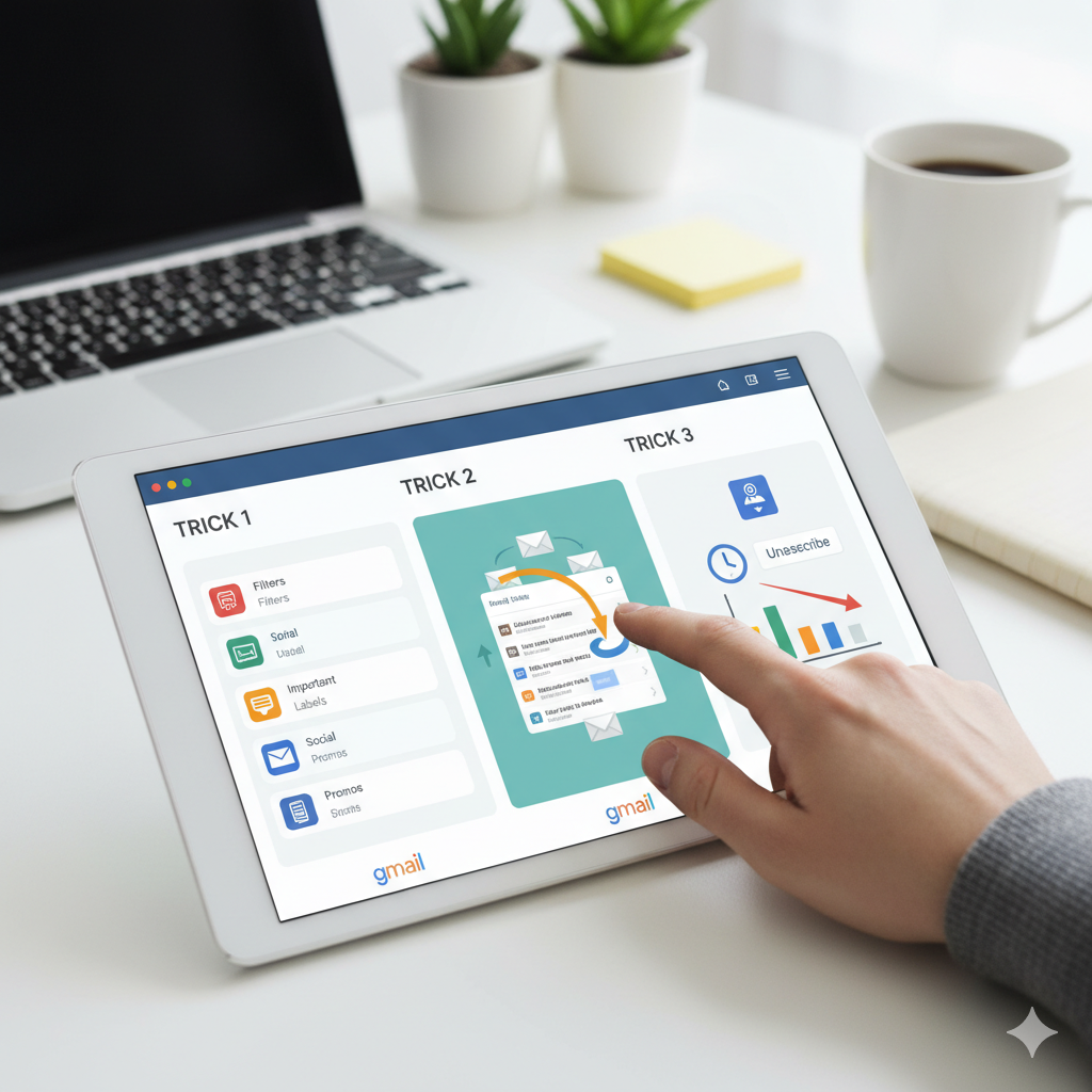 Declutter Your Gmail Inbox Instantly With These Three Smart Tricks