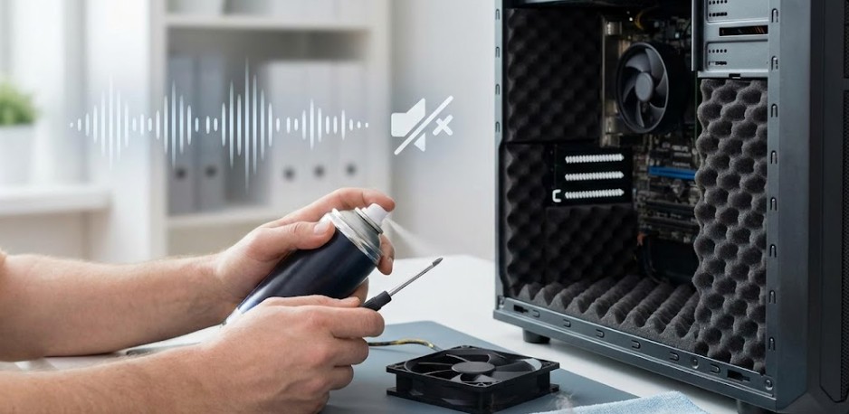 Silence the Noise: Simple Fixes for Loud Computer Fans