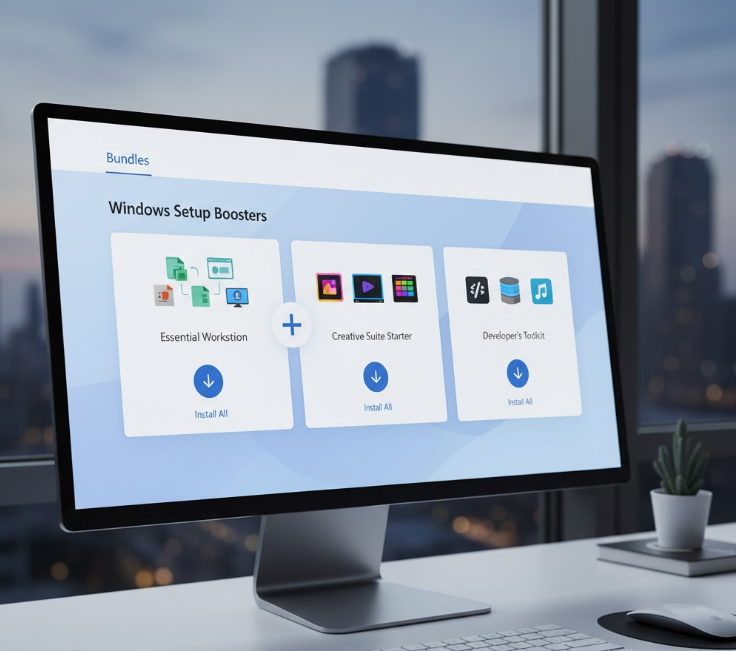 Microsoft Store Offers Multi‑App Install Bundles to Speed Up Windows Setup