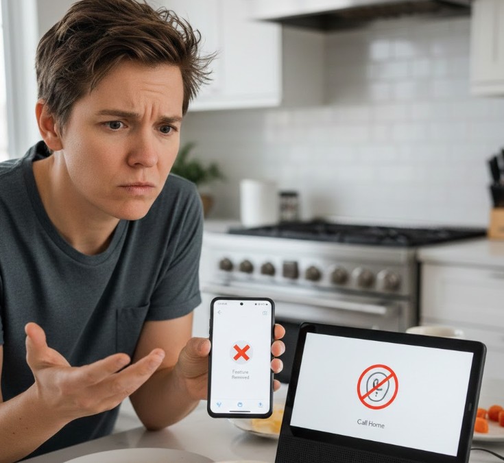 Google’s Update Removes the Easiest Way to Call Your Nest Display