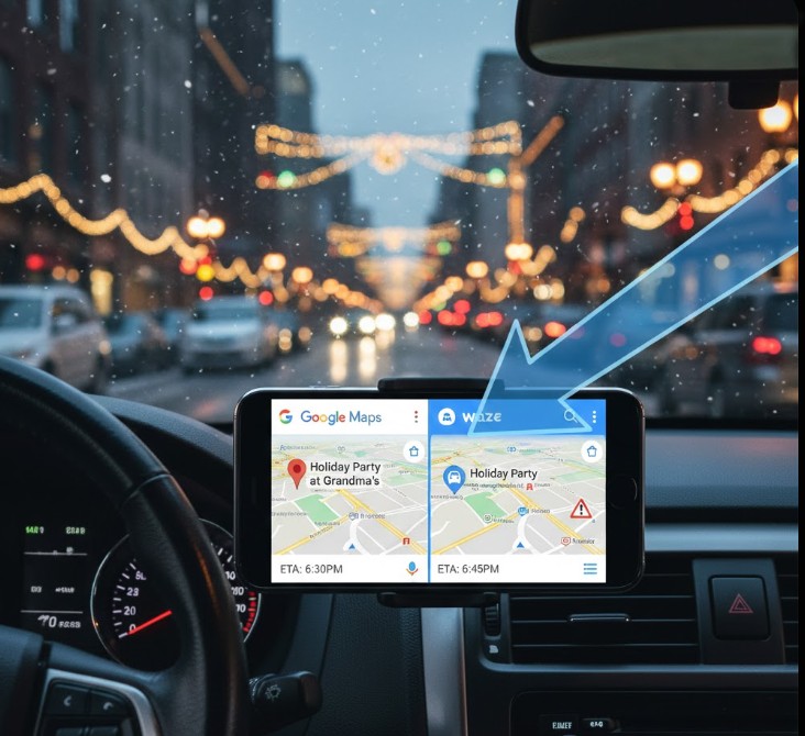 Google Maps or Waze? This Nav App Will Get You to Your Holiday Parties Faster