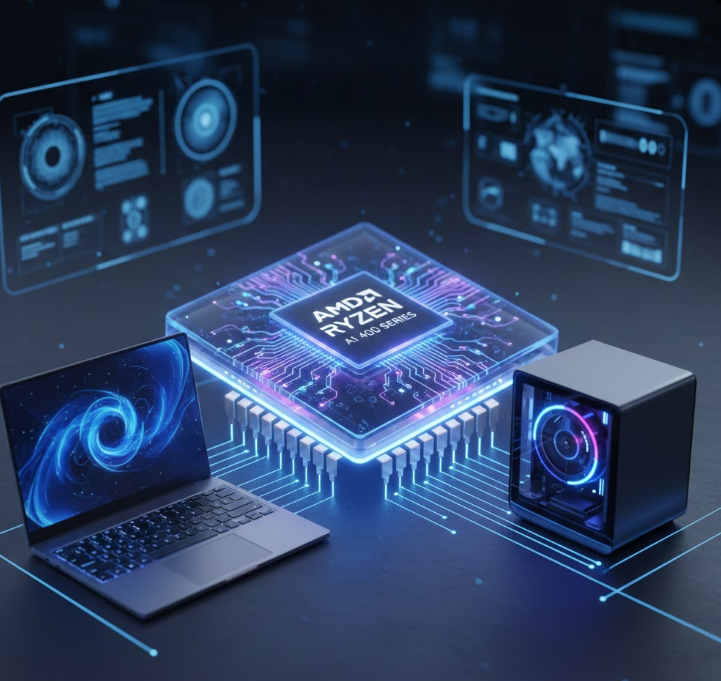 AMD’s New Ryzen AI 400 CPUs Will Put More AI Muscle Into Laptops, Mini Desktops