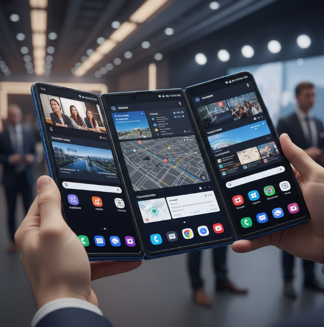 Hands On With Samsung’s Massive Galaxy Z TriFold — Who Is This Phone For?