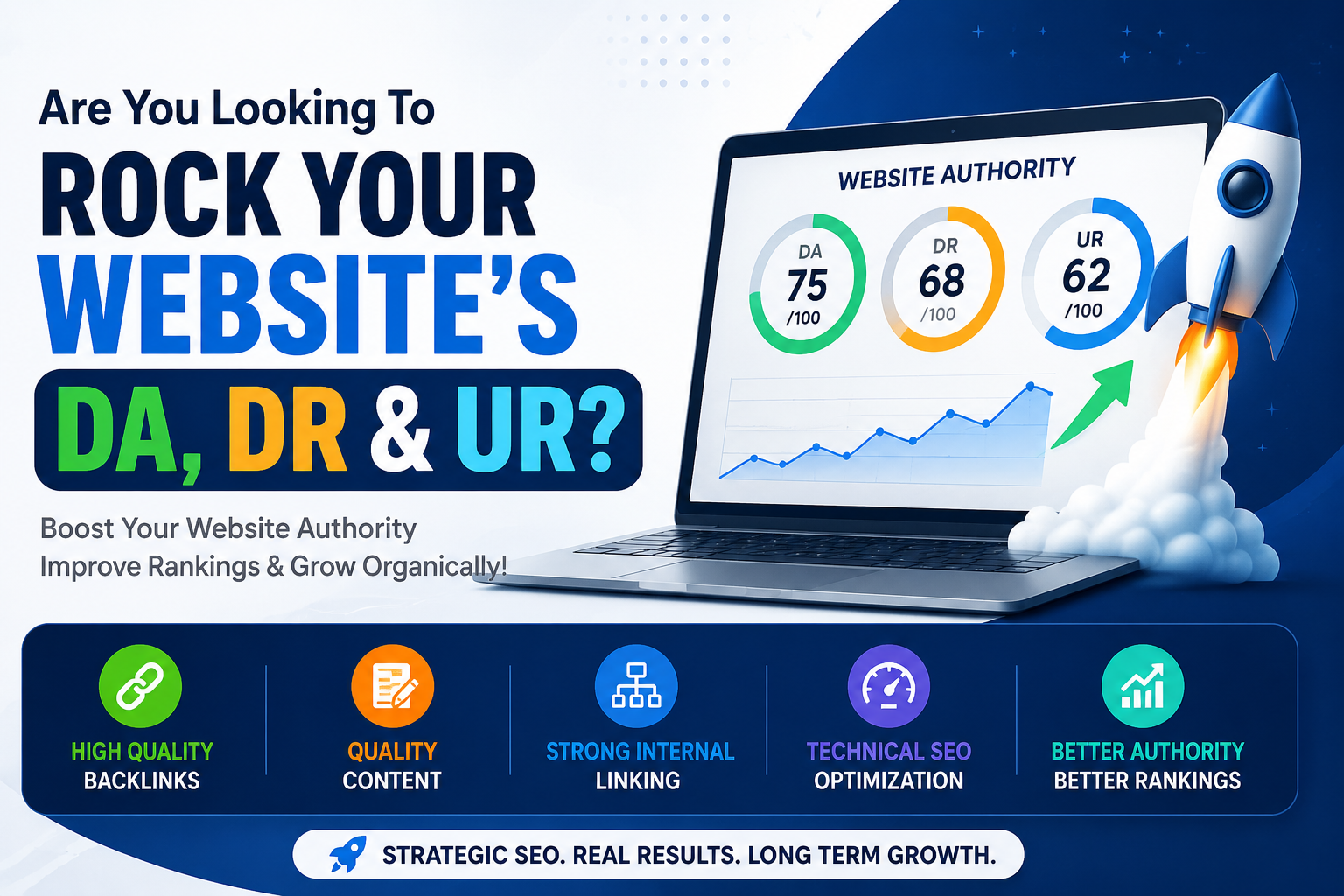 Are You Looking To Rock Your Website’s DA DR and UR?