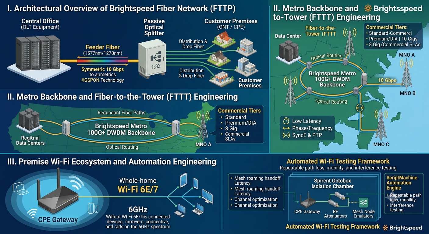 Architectural Overview of the Brightspeed Fiber Network
