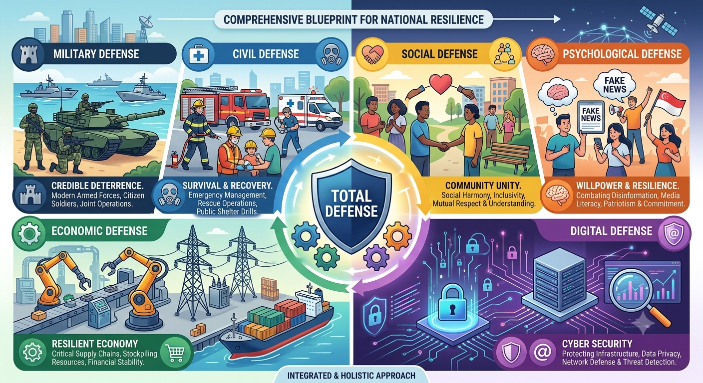 Understanding Total Defense: A Comprehensive Blueprint for National Resilience